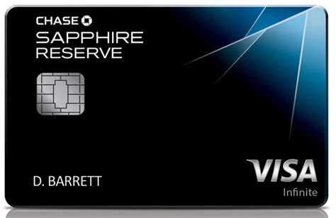 chase sapphire reserve metal card.